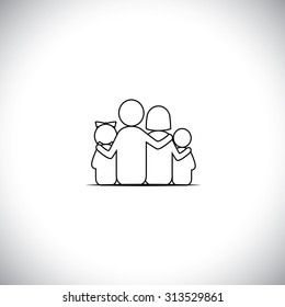 1,842 Nuclear family Images, Stock Photos & Vectors | Shutterstock