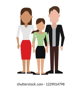 Parents with daughter