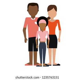 Parents with daughter