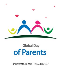 Parents Day Global Logo Vector Art Stock Vector (Royalty Free ...