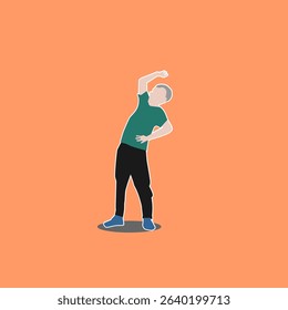 Parents are exercising, to stay fit and healthy, inspiration for maintaining health