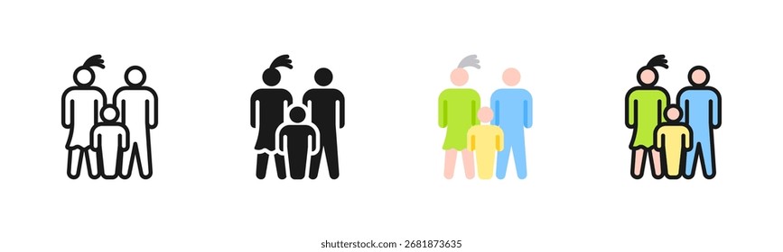 Parents Icon Pack In Multiple Styles