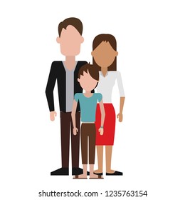 Parents with son
