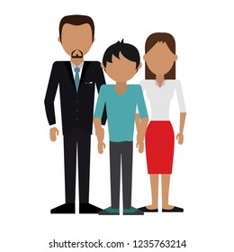 Parents with son