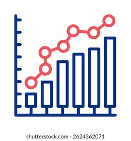 Elemento De Ícone Do Gráfico De Pareto Para Design
