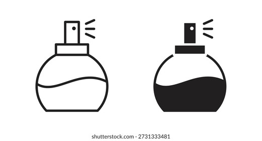 Parfum icon on white background. Stock vector icon
