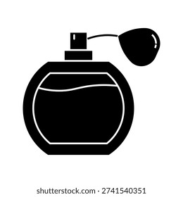 Parfum icon on white background