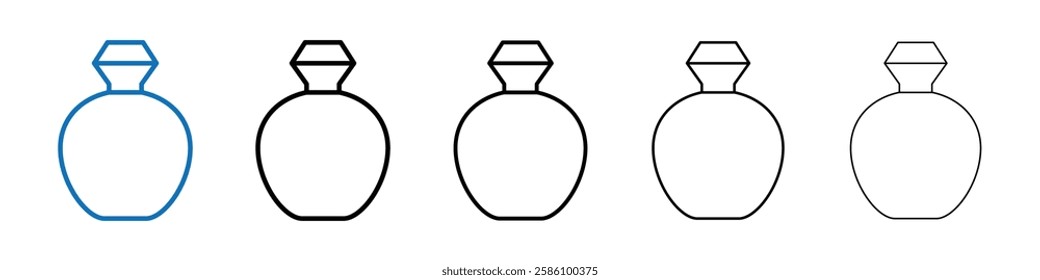 Parfum icon Outline vector logo for web ui