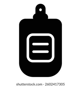 Parfum Icon in Solid Style