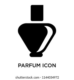 Parfum icon vector isolated on white background for your web and mobile app design, Parfum logo concept