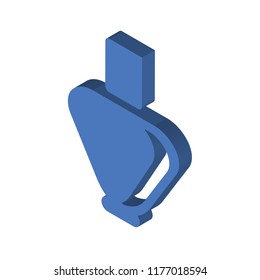 Parfum isometric left top view 3D icon
