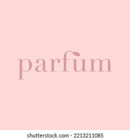 Parfum Word Type - Logo