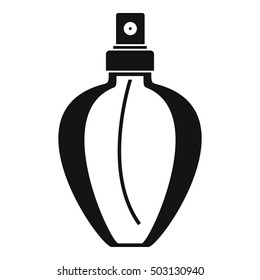 Parfume bottle icon. Simple illustration of parfume bottle vector icon for web