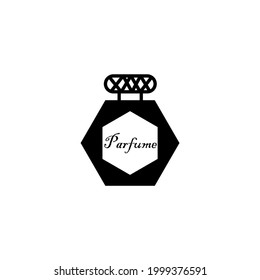 parfume bottle vector type icon