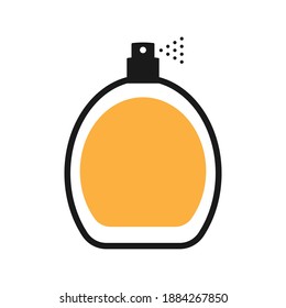 Design-Vorlage für Parfume-Symbole, Vektorgrafik einzeln