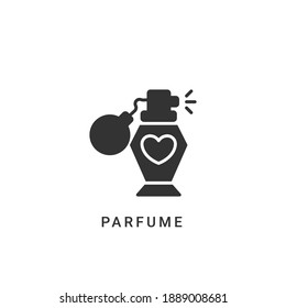 parfume icon vector illustration. parfume icon glyph design.