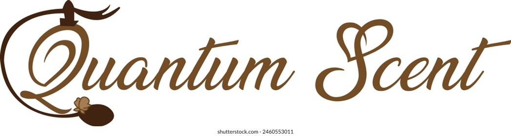 Parfume letter logo vector illustration