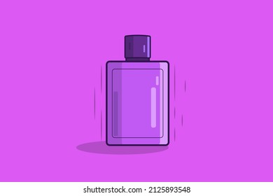 Parfume vector illustration flat design