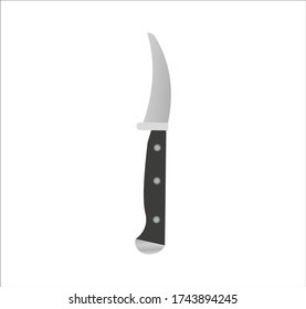 cuchillo de paro. ilustración para web y móvil