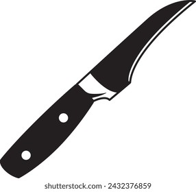 Paring Knife - Kitchen Knife Illustration in Vector