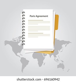 Paris agreement climate accord paper document international