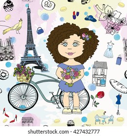 Paris beauty pattern