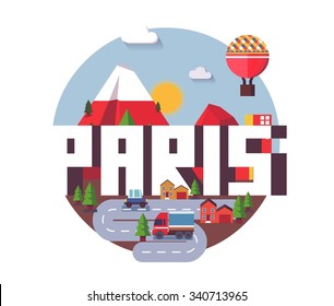 Paris city in France is a romantic destination to visit for tourism.