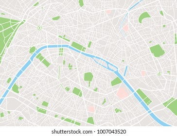 Paris City Map