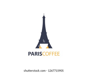 Diseño del logotipo del café de París
