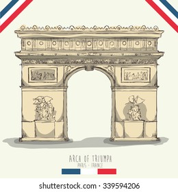 Paris  concept with icons design, vector illustration 10 eps graphic