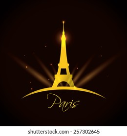 Paris design, vector illustration.