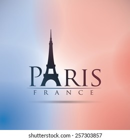 Paris design, vector illustration.