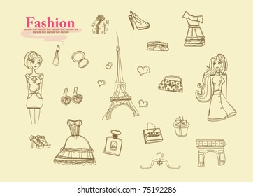 Paris doodles.