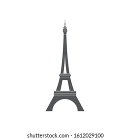 Paris Eiffel Tower vector illustration