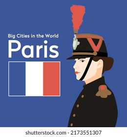 Paris France country Republican Guard