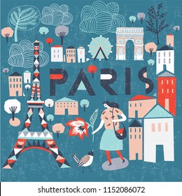 Paris. France. Print Design