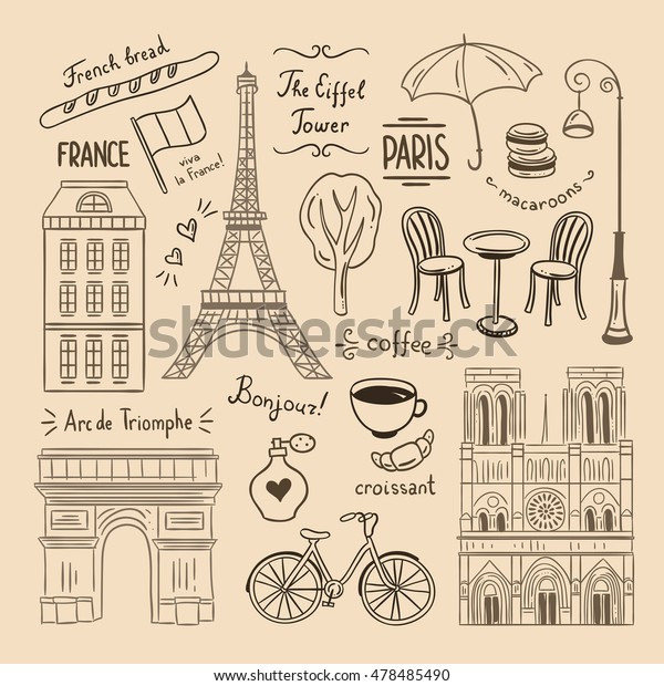 Suchen Sie Nach Paris Handgezeichnete Illustrationen Frankreich Vintage Dodell Symbole Stockbildern In Hd Und Millionen Weiteren Lizenzfreien Stockfotos Illustrationen Und Vektorgrafiken In Der Shutterstock Kollektion Jeden Tag Werden Tausende