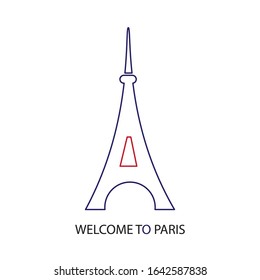 PARIS ICON LOGO VECTOR DESIGN