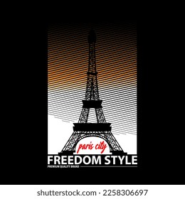 paris icon logo vector design
