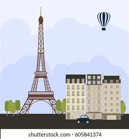 Paris illustration.