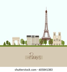 Paris illustration.