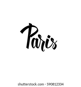 Paris Lettering