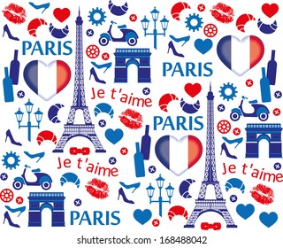 Paris love background