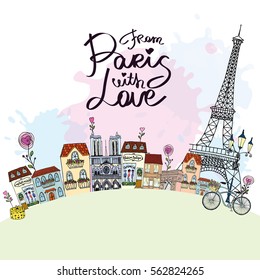 From Paris Pretty Card