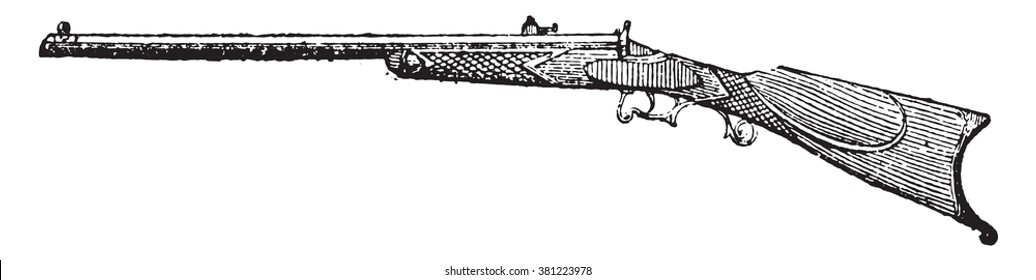 12,874 Vintage Rifle Vector Images, Stock Photos & Vectors | Shutterstock