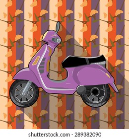 Paris scooter.
