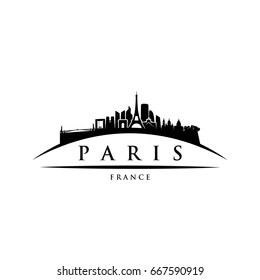 Paris skyline - France - vector illustration