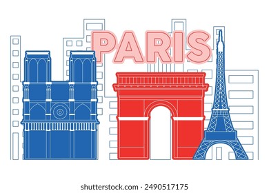 Paisaje urbano moderno Ilustración vectorial