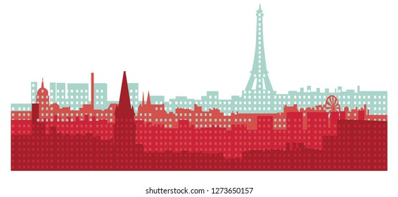 Paris Skyline View