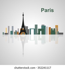 Paris skyline  for your design, concept Illustration.